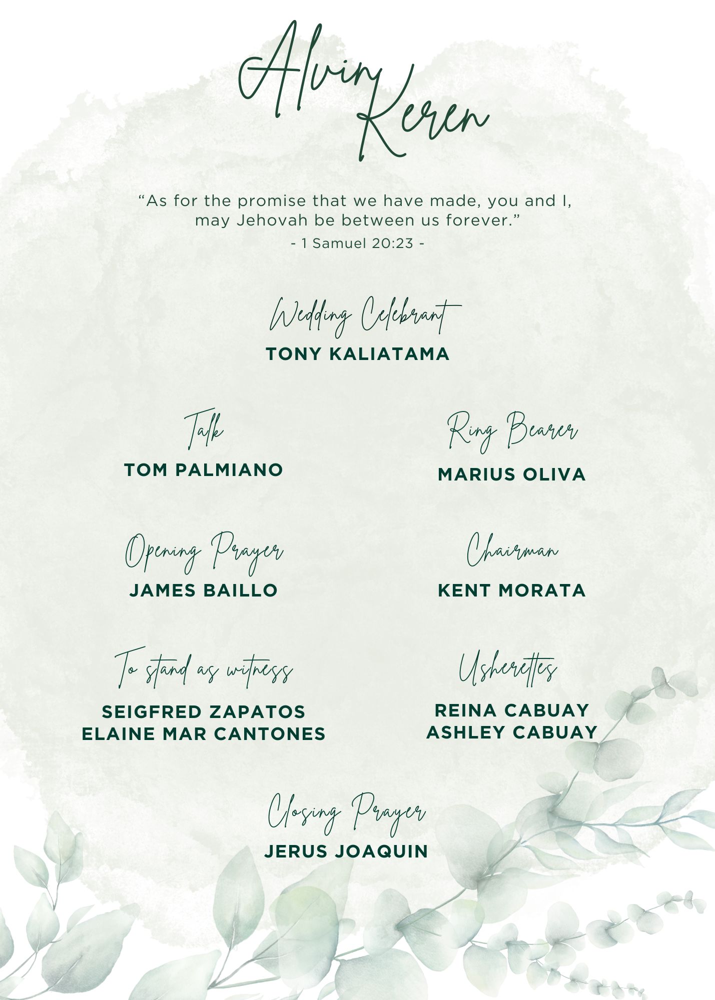 Our Love Story Begins